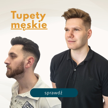 Tupety męskie
