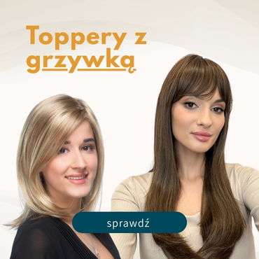 Topper z grzywką