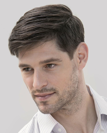 Termoodporny tupet męski 12cm # M36S