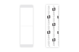 PLASTER CLEAR PASKI 25mm (36szt.)